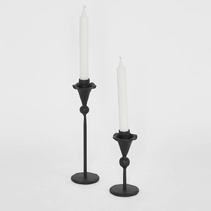 Claudia Forged Iron Candle Holder