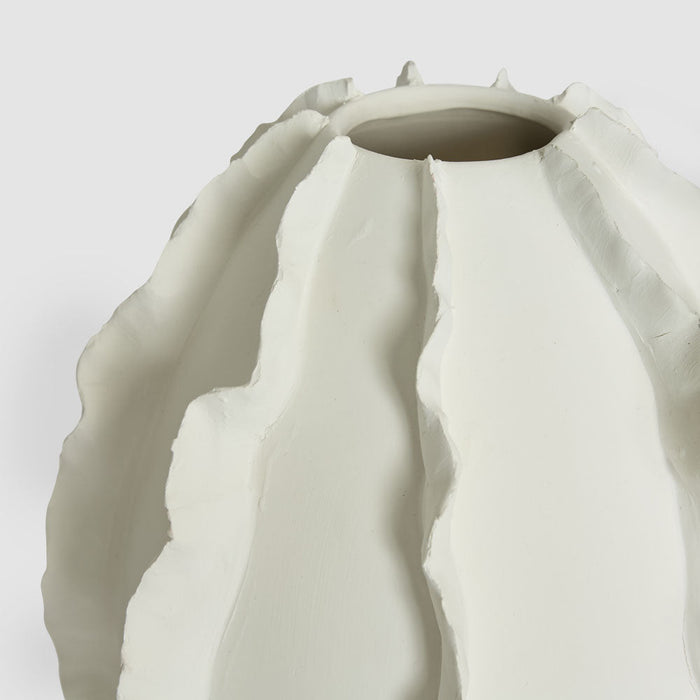 Kelp Vase White