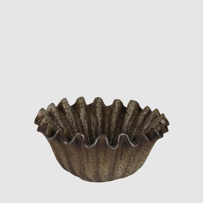 Wave Bowl Large Green