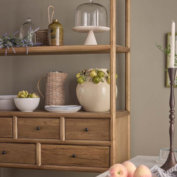 Pear Vase Cream & Yellow