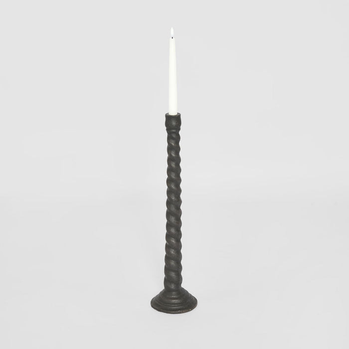 Zeke Cast Iron Candle Holder