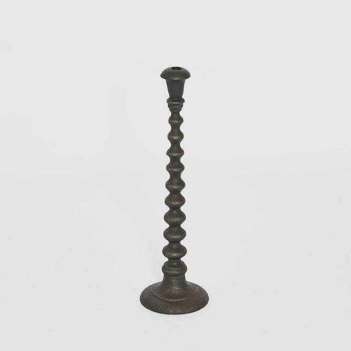 Ariel Cast Iron Candle Holder