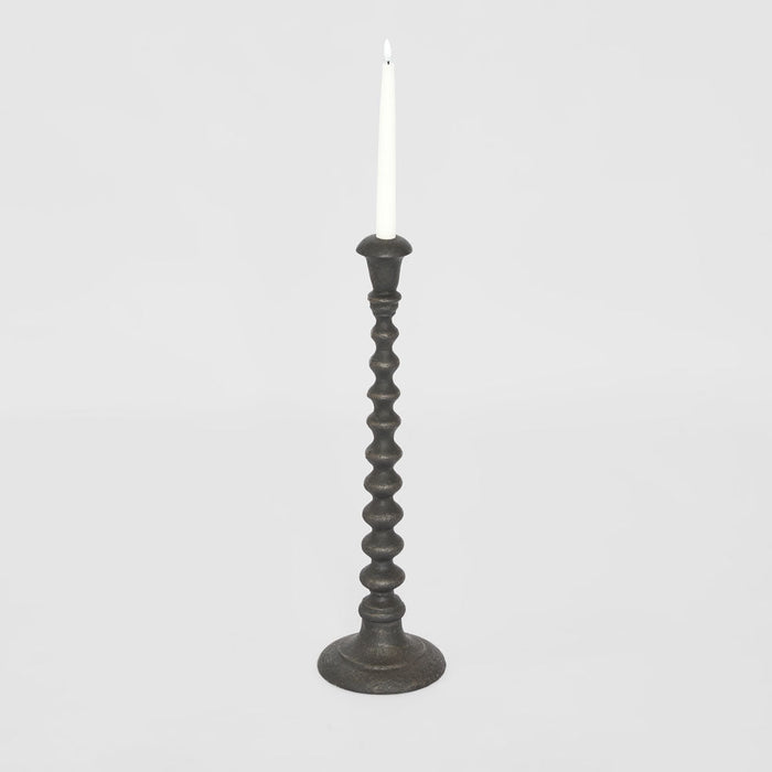 Ariel Cast Iron Candle Holder