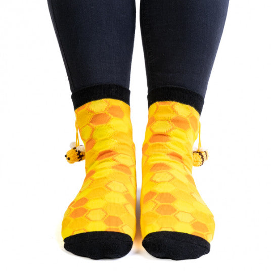 JoyBee Dangle Feet Speak Socks