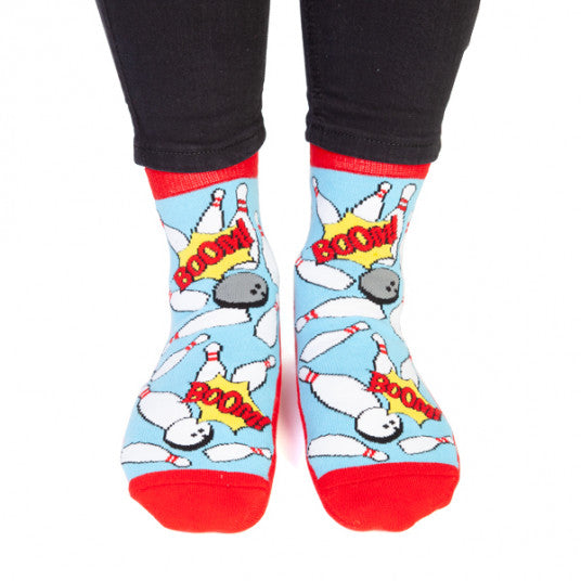 Bowling Feet Speak Socks