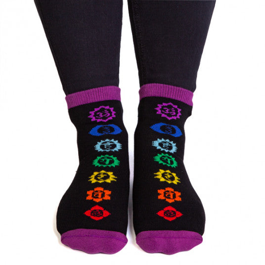 Chakra Feet Speak Socks
