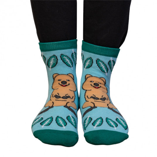 Quokka Feet Speak Socks