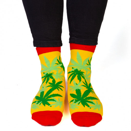Weed Feet Speak Socks