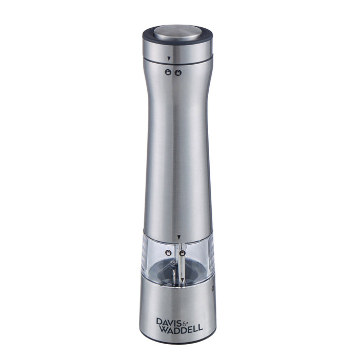 NSIMG-SHA256:191ee9010c389cac91ffed9b036fc48559dca14ac23521510a7dc00f6cb8cc69 · Isalbi Davis & Waddell Electronic Salt & Pepper Mill Stainless Steel