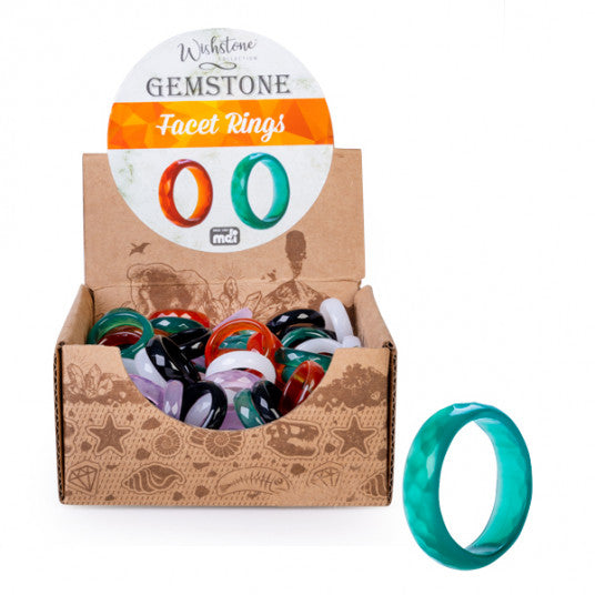 Gemstone Facet Ring