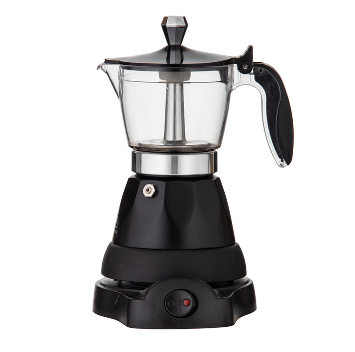 NSIMG-SHA256:93c25372505daed2b8e0256541f21cd411259ee78d420e98db1aceec02fbd691 · Isalbi Leaf & Bean Electric Espresso Maker Black