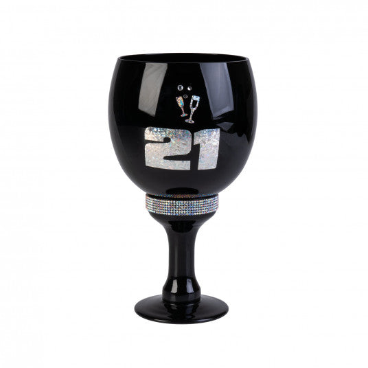 Happy 21st Birthday Black Luxe Pimp Cup