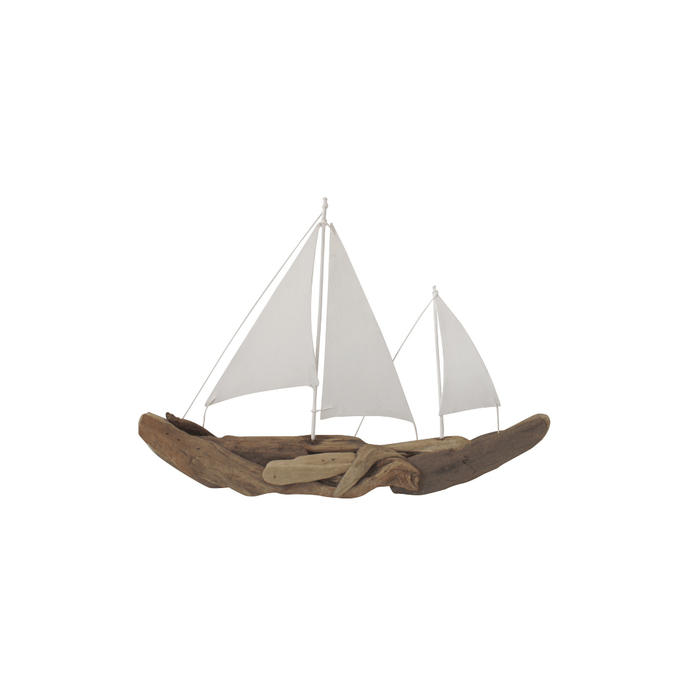 2 set Driftwood Sail Boat