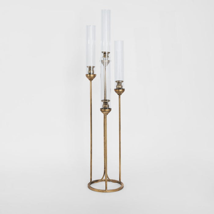 Isabella Golden Candle Stand 90cm