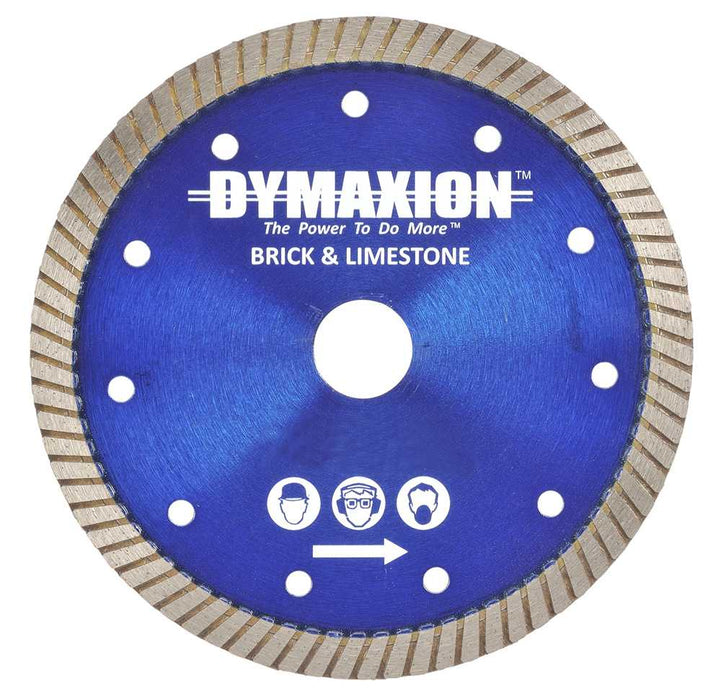 Dymaxion Turbo Rim Diamond Blades for Smooth Cutting - Variety of Sizes (100mm - 350mm)