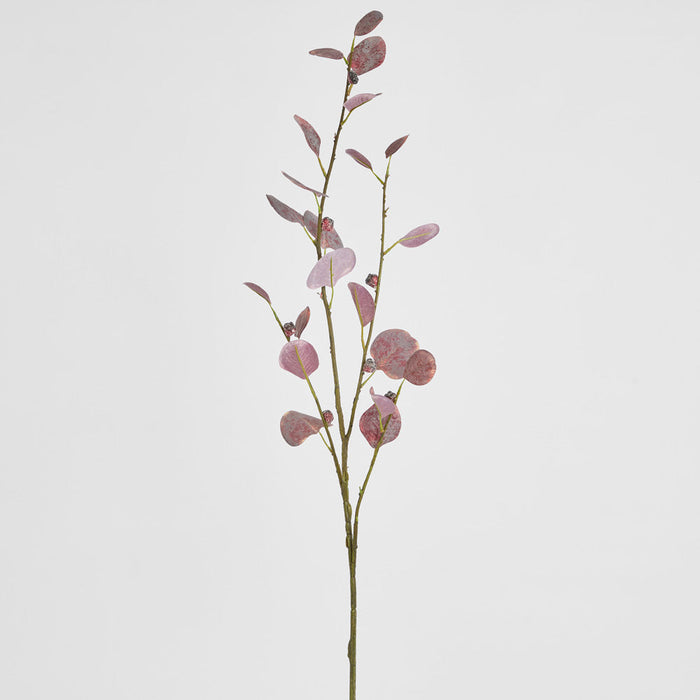 Eucalyptus leaf Spray Burgundy 90cm 6 pcs