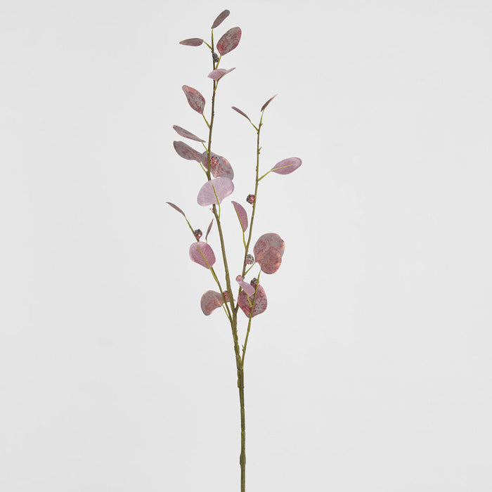 Eucalyptus leaf Spray Burgundy 90cm 6 pcs