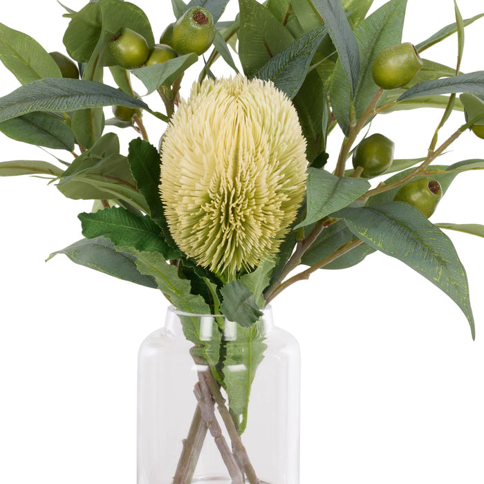 NSIMG-SHA256:19b0ba6a3a8f4653184fef3d41865038e5a47ea25eed3c8eb777180f7e11d80b · Isalbi Rogue Banksia Gumnut Mix - Pauline Vase Green