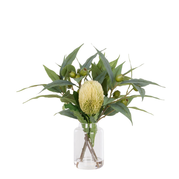NSIMG-SHA256:99afc549fdc21be0c2dfb8db7f7ae4d4bde7c526326157c6978be4eb92f052b5 · Isalbi Rogue Banksia Gumnut Mix - Pauline Vase Green