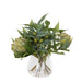 NSIMG-SHA256:cf3ae2acbb8f0466360be70180f1429b3b223d3d4487433cf6d506d220cea92f · Isalbi Rogue Grand Protea - Garden Vase Green