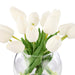 NSIMG-SHA256:36a6cdaff1d312d66d20bf3ae65ab4a0a40138af91cbbe770663503c293266ad · Isalbi Rogue Tulip Bunch - Sphere Vase White