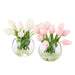 NSIMG-SHA256:2159f96d93c138bbccde06c0ef523701437e1ceb30ad20c8c634c79554a02b2b · Isalbi Rogue Tulip Bunch - Sphere Vase White