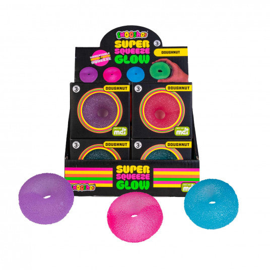 Smoosho's Super Squeeze Glow-in-the-dark Doughnut