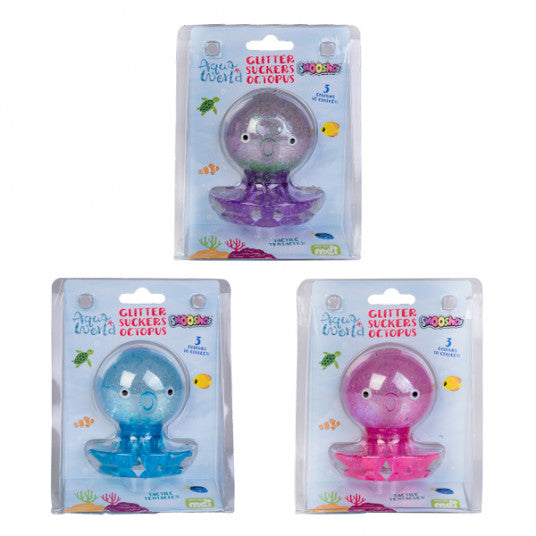 Smoosho's Glitter Suckers Octopus