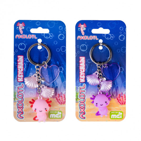 Axolotl Keychain