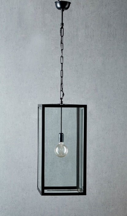 Archie Rose Ceiling Pendant Large Black