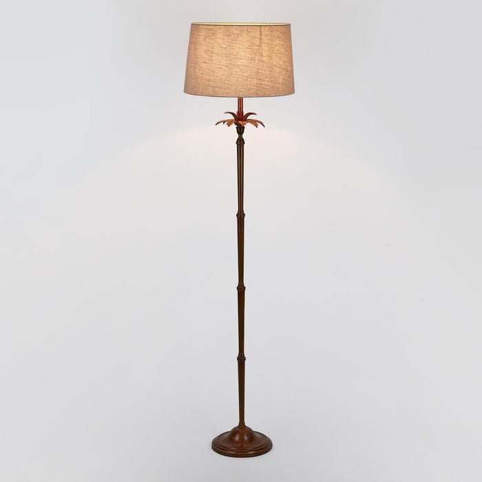 Casablanca Floor Lamp Base Brown- Base Only