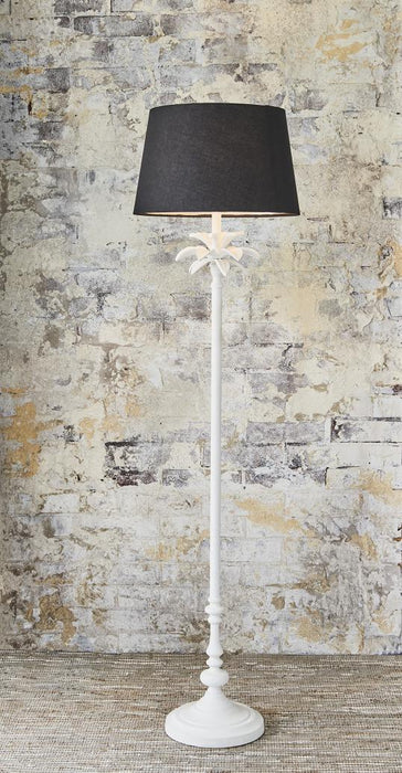 Casablanca Floor Lamp Base White- Base Only