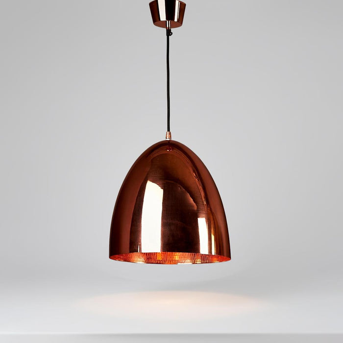 Egg Ceiling Pendant Copper