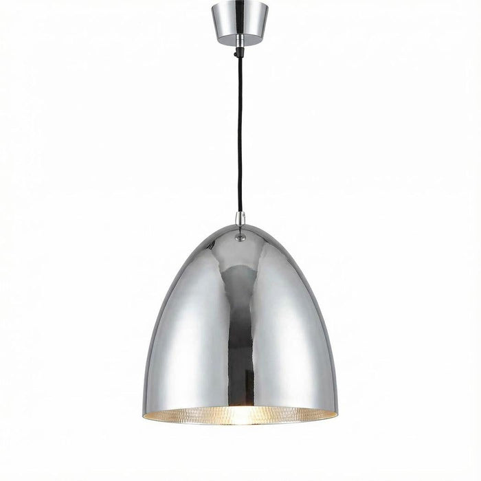 Egg Ceiling Pendant Silver