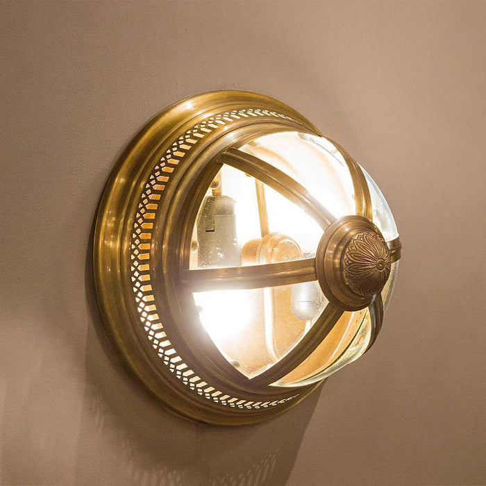 Walter Wall Light Antique Brass