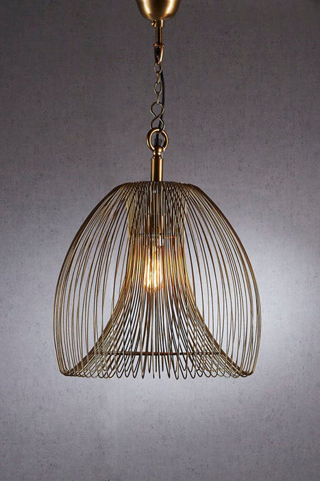 Baker Ceiling Pendant Large Gold