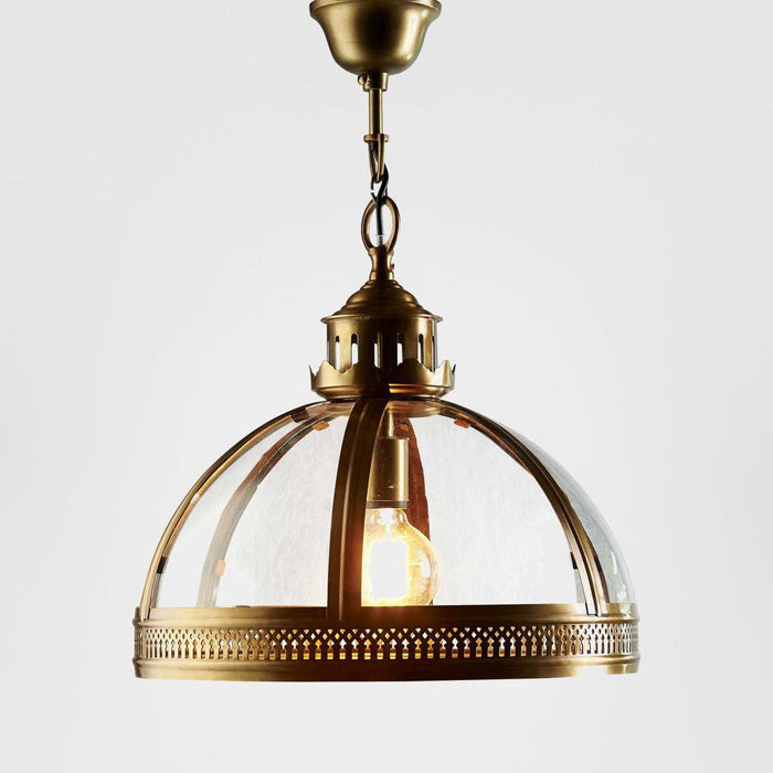 Winston Ceiling Pendant Small Brass