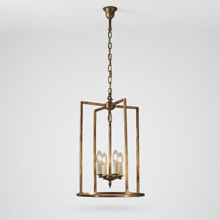 St Palais Ceiling Pendant Large Antique Brass