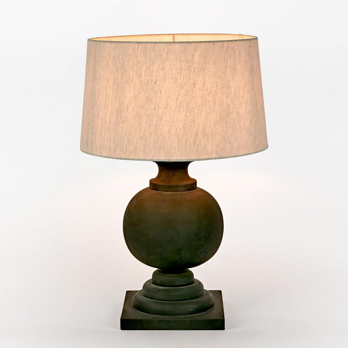 Coach Table Lamp Base Black- Base Only