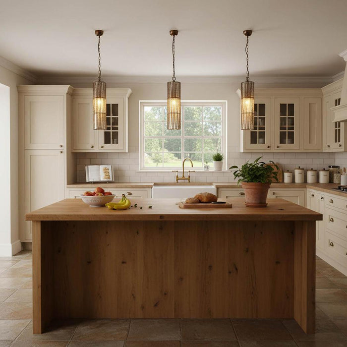 Cape Town Ceiling Pendant Brass