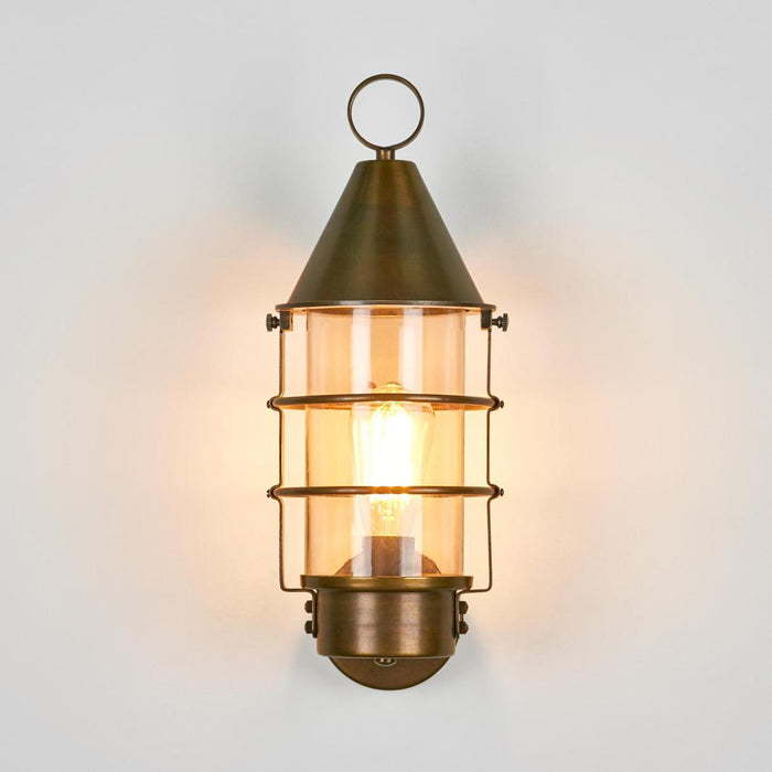 Eastwood Outdoor Wall Light Brass