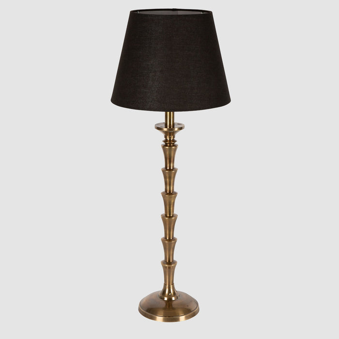 Jordan Table Lamp Base Antique Brass- Base Only