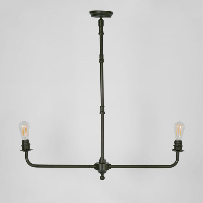 Sheridan Two Arm Pendant Black