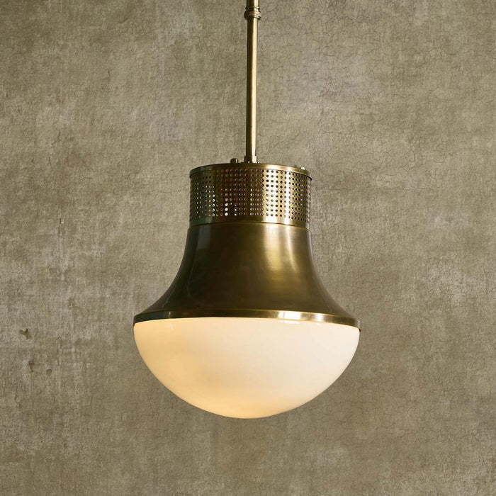 Halo Ceiling Pendant Antique Brass
