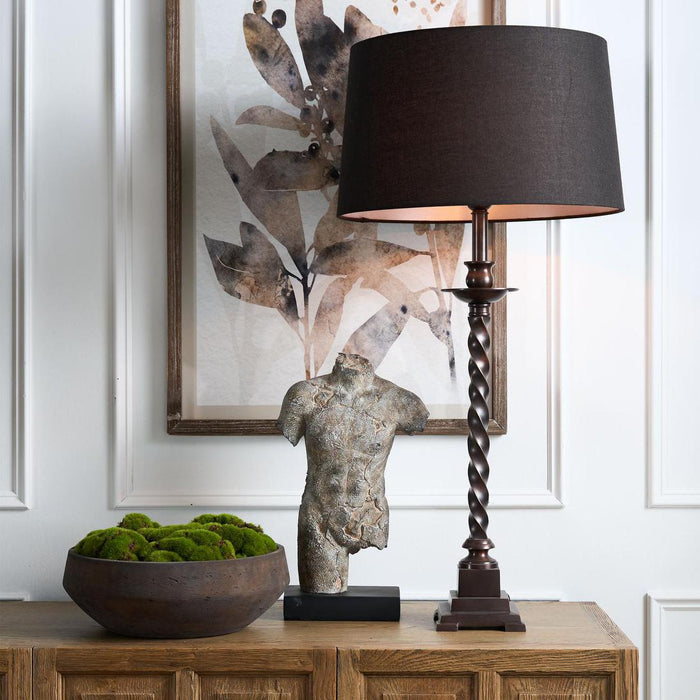 Roxbury Table Lamp Base Bronze- Base Only
