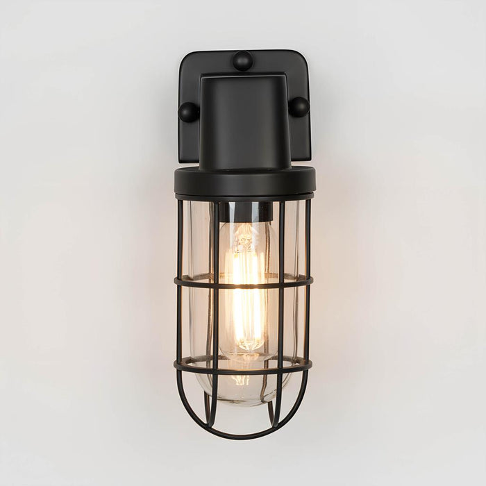 Royal London Outdoor Wall Light Black