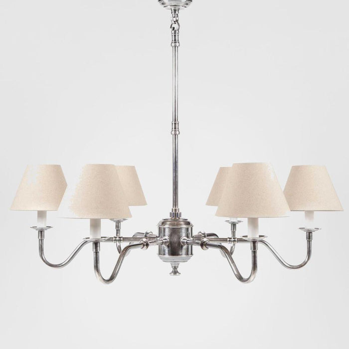 Prescot Chandelier Antique Silver