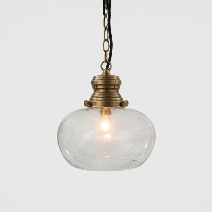 Paddington Ceiling Pendant Small Antique Brass