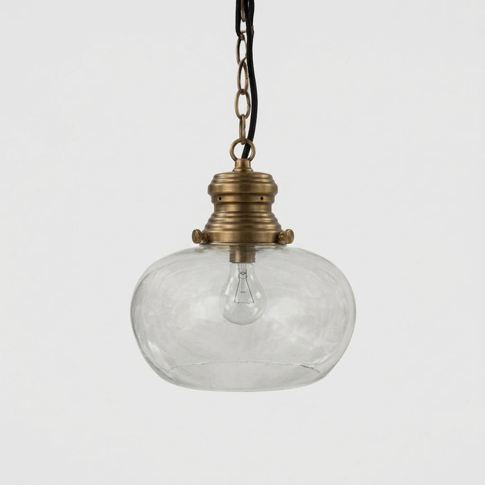 Paddington Ceiling Pendant Small Antique Brass