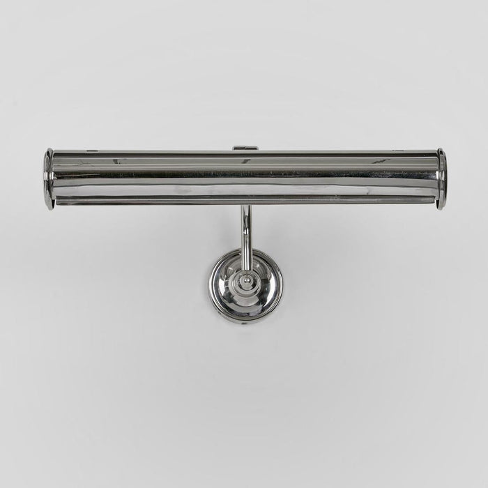 Barclay Wall Light Shiny Nickel